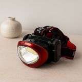 Pilli Kafa Lambası - Oynar Başlı LED Fener - Renkli