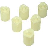 Pilli Kütük Mum 5 cm - Krem