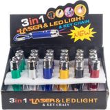Pilli Lazer Oyuncak Oyuncak Lazer Pilli Uzayan Işık Lazer - Çok Renkli