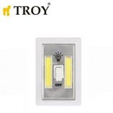 Pilli Led Lamba Anahtarlı-Mıknatıslı-Pil Dahil Troy 28903