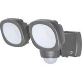 Pilli LED Spot Lamba Lufos / Kablosuz LED Dış Mekan Spotu Pilli ve Hareket Sensörlü, 8 Adet LED