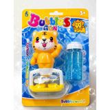 Pilli Mini Bubbles Gun Baloncuk Köpük Makinesi Oyuncak Yaz Eğlencesi - Sarı