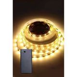 Pilli Şerit Led, 2 Metre Boyutunda Günışığı Renkli Aydınlatma
