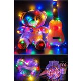 Pilli Yılbaşı Çam Ağacı Ev Süsleme Ledi 3M 28 Adet Ledli Işıklandırma Rgb Led Işık