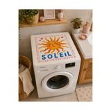 Pilloveland Çamaşır Makinesi Üstü Koruyucu Örtü - Kaydırmaz Mat 60x60 cm - Soleil