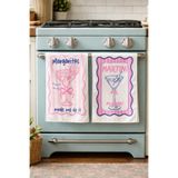 Pilloveland Desenli Mutfak Havlusu (2’li Set) | 30×50 cm - Margarita