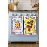 Pilloveland Desenli Mutfak Havlusu (2’li Set) | 30×50 cm - Tomato