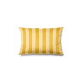 Pilloveland Dikdörtgen Çizgili Kırlent Kılıfı Çift Tarafı Baskılı 50*30 cm - Sarı