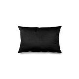 Pilloveland Düz Renk - Tek Renk Kırlent Kılıfı Döşemelik Süet Kumaş 50*30 Cm - Siyah