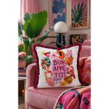 Pilloveland Saçaklı Kırlent Kılıfı 43*43 Cm - Bontit