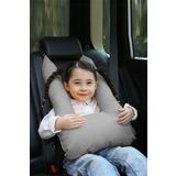 Pillow Gri Çocuk Emniyet Kemer Yastığı Oto Emniyet Kemeri