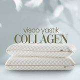 Pillow Market Beauty Visko Yastık Ortopedik - Visco Güzellik Yastığı - Yaşlanma Karşıtı Visco Yastık - Standart - Çimen Yeşil