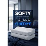 Pillow Market Boyun Destekli Ortopedik Visko Yastık - Boyun Düzleşmesi - 50 x 30 x 10 cm - Beyaz