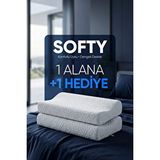 Pillow Market Boyun Destekli Ortopedik Visko Yastık - Boyun Düzleşmesi Beyaz