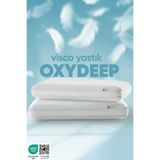 Pillow Market Nefes Alabilen Ortopedik Visko yastık - Yorgunluk Önleyici Uyku düzenleyen Oxydeep Visco Yastık