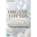 Pillow Market Organik Koton Ortopedik Visko Yastık - %100 Doğal Pamuk Kumaş - Konforlu Nem Kontorllü Akıllı Yastık Beyaz