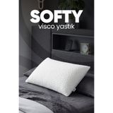 Pillow Market Softy Ortopedik Visko Yastık Boyun Destekli 60 x 40 x 15