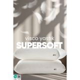 Pillow Market Termal Visko Yastık Isı Dengeleyici - Akıllı Lüx Visco Yastık - Isı Hafızalı Tombul Ortopedik Yastık