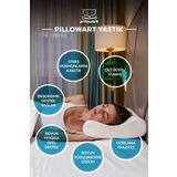 Pillowart Çift Taraflı Yüksek Boyun Destekli Ortopedik Yastık %100 Visco Ortopedik Yastık