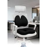 Pillowart Ofis Koltuğu Için Ortopedik Visco Bel Destekli Oturma Minderi – Ergonomik Destek Yas - 10 cm - Çok Renkli