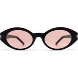 PiLook Fotokromik Pilook Oval Cat Eye Fotokromik Rose Cam Güneş Gözlüğü - 01-Siyah
