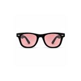 PiLook Klasik Unisex Güneş Gözlüğü Pembe Fotokromik Camlı | Fotokromik Cam, Unisex Tasarım, Klasik Çerçeve, Deri Kılıf Dahil, Siyah Çerçeve