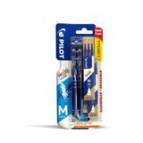 Pilot Frixion 0.7mm Silinebilir Tükenmez Kalem Mavi Seti 2 Kalem + 6 Yedek Uç 3+1 Set