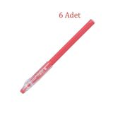 Pilot Frixion Ball Stick Roller Silinebilir Jel Kalem 0.7 mm Mercan F06-CP 6 Adet
