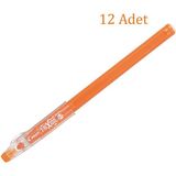 Pilot Frixion Ball Stick Roller Silinebilir Jel Kalem 0.7 mm Turuncu F04-O 12 Adet