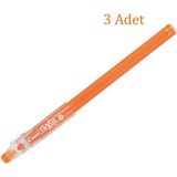 Pilot Frixion Ball Stick Roller Silinebilir Jel Kalem 0.7 mm Turuncu F04-O 3 Adet