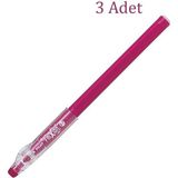 Pilot Frixion Ball Stick Roller Silinebilir Jel Kalem 0.7 mm Vişne F10-WR 3 Adet
