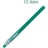 Pilot Frixion Ball Stick Roller Silinebilir Jel Kalem 0.7 mm Yeşil F18-G 12 Adet
