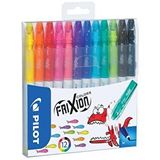 Pilot Frixion Colors Silinebilir Keçeli Kalem Seti 12 Renk M Uç Swfcs12e