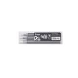 Pilot Frixion Isı ile Uçan Kalem İçi Refil, 0.7mm, 3'lü Set, Siyah