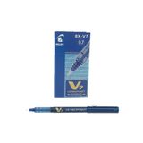 Pilot Hi-Tecpoint İğne Uçlu 0.7 Mm Mavi Roller Kalem ( 12 Li Paket)