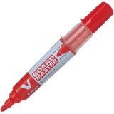 Pilot Kırmızı Keçeli Tahta Kalem V Board Değiştirebilir Kartuşlu 2.30 mm Yazım Genişliği