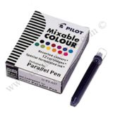 Pilot Parallel Pen Kaligrafi Kalemi Kartuşu- Yedeği Karışık 12'Li