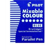 Pilot Parallel Pen Orjinal Kartuş Mavi (6 Adet)