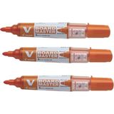 Pilot Pılot V Board Master - Turuncu ( Üç Adet ) - Uç - Yazı Tahtası Kalemi