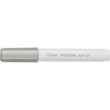 pilot pintor keçeli markör dekor boya kalemi (ef) gümüş sw-pt-ef-s (6 lı paket) - Yok