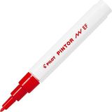 pilot pintor keçeli markör dekor boya kalemi (ef) kırmızı sw-pt-ef-r (6 lı paket) - Yok