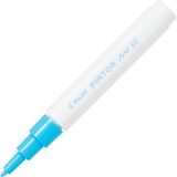pilot pintor keçeli markör dekor boya kalemi (ef) pastel mavi sw-pt-ef-pl (6 lı paket) - Yok