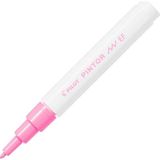 pilot pintor keçeli markör dekor boya kalemi (ef) pastel pembe sw-pt-ef-pp (6 lı paket) - Yok
