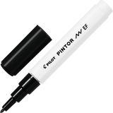 pilot pintor keçeli markör dekor boya kalemi (ef) siyah sw-pt-ef-b (6 lı paket) - Yok