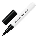 Pilot Pintor Keçeli Markör Dekor Boya Kalemi (Ef) Siyah Sw-Pt-Ef-B (6 Lı Paket)