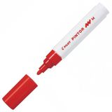 Pilot Pintor Keçeli Markör Dekor Boya Kalemi (M) Kırmızı Sw-Pt-M-R (6 Lı Paket)