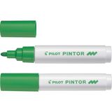 pilot pintor keçeli markör dekor boya kalemi (m) limon yeşili (6 lı paket) - Yok