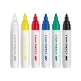 Pilot Pintor-M-6 Color Marker Kalem Seti 6 Renk Basic