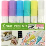 Pilot Pintor-M-6 Color Marker Kalem Seti 6 Renk Pastel - Yok