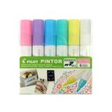 Pilot Pintor-M-6 Color Marker Kalem Seti 6 Renk Pastel